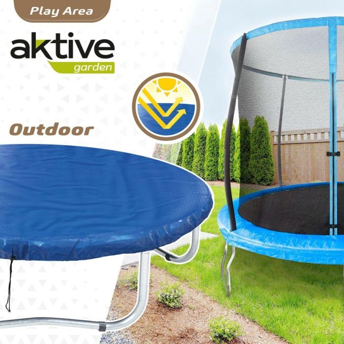 Lona de Protección Aktive Cama Elástica Azul Ø 366 cm (6 Unidades) 5 Lona de Protección Aktive Cama Elástica Azul Ø 366 cm (6 Unidades) 5