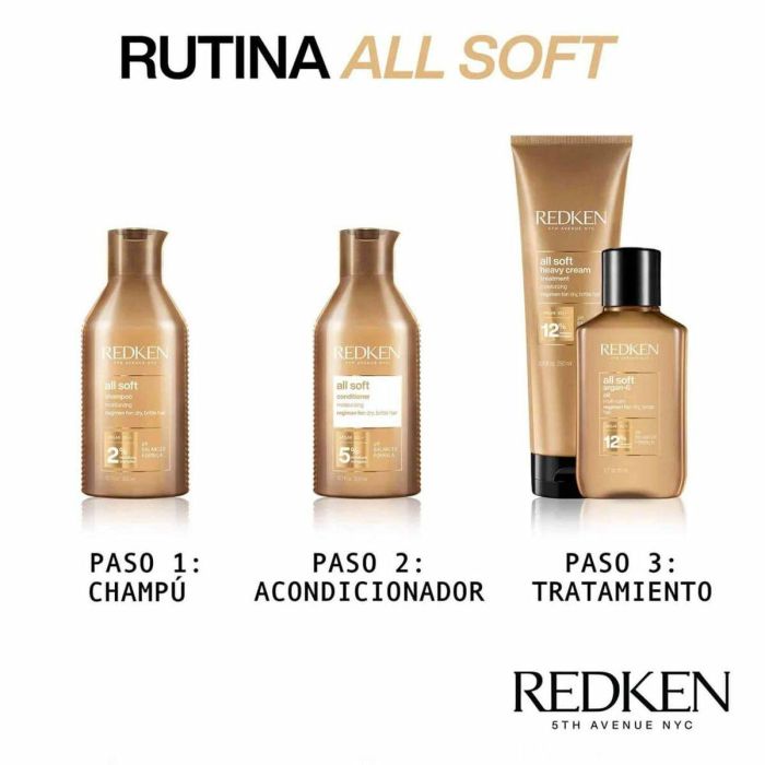 Redken All Soft Estuche 3 Pz 2 Redken All Soft Estuche 3 Pz 2