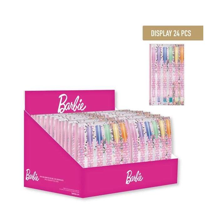Bolígrafo gel barbie 18.5 x 10.5 x 2.0 cm 0 Bolígrafo gel barbie 18.5 x 10.5 x 2.0 cm 0