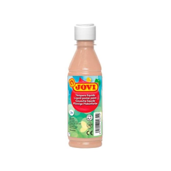 Jovi Témpera Líquida Carne Botella De 250 mL Jovi Témpera Líquida Carne Botella De 250 mL