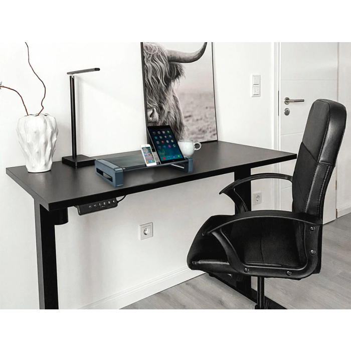 Q-connect Soporte para Monitor Deluxe 486x276x96 mm | Eleva el Monitor a 24'' 3 Q-connect Soporte para Monitor Deluxe 486x276x96 mm | Eleva el Monitor a 24'' 3