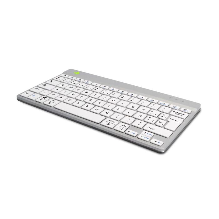 Teclado R-Go RGOCOESWLWH Blanco Qwerty Español 1