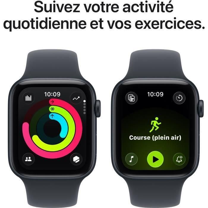 Apple Watch SE 3 MEPJ4ZRA GPS + Cellular 44mm Caja Aluminio Medianoche Correa Deportiva Medianoche M/L 5