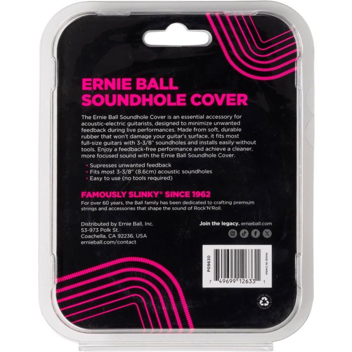 Tapa Anti Feedback Ernieball 8,5 Cm Ernieball 2 Tapa Anti Feedback Ernieball 8,5 Cm Ernieball 2