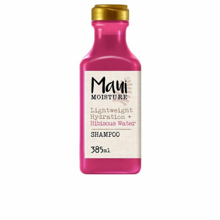 MAUI MOISTURE Champú Hidratación Ligera Hibisco, Vegano, Libre de Siliconas, Parabenos y Sulfatos, 385 ml