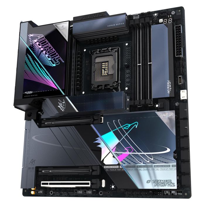 Gigabyte GA-Z890 AORUS MASTER AI TOP (1851) Placa Base ATX Extendida Intel Z890 LGA 1851 DDR5 Wi-Fi 7 Thunderbolt 4 Gigabyte GA-Z890 AORUS MASTER AI TOP (1851) Placa Base ATX Extendida Intel Z890 LGA 1851 DDR5 Wi-Fi 7 Thunderbolt 4
