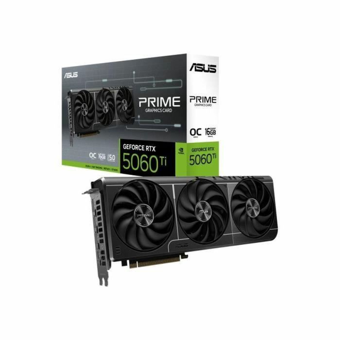 ASUS RTX 5060 Ti 16GB GDDR7 Prime OC 3 Fan 56 ASUS RTX 5060 Ti 16GB GDDR7 Prime OC 3 Fan 56