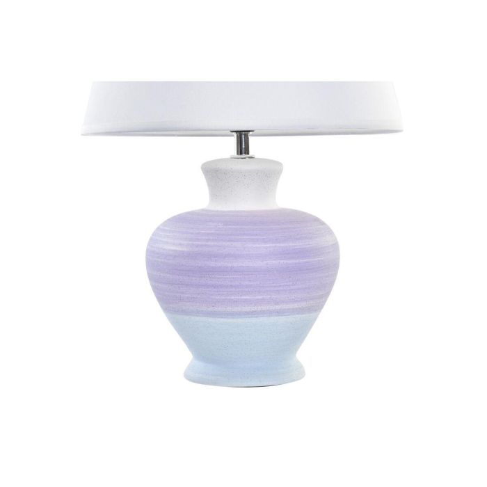 Lampara Sobremesa Scandi DKD Home Decor Bicolor 25 x 38 x 25 cm (2 Unidades) 2