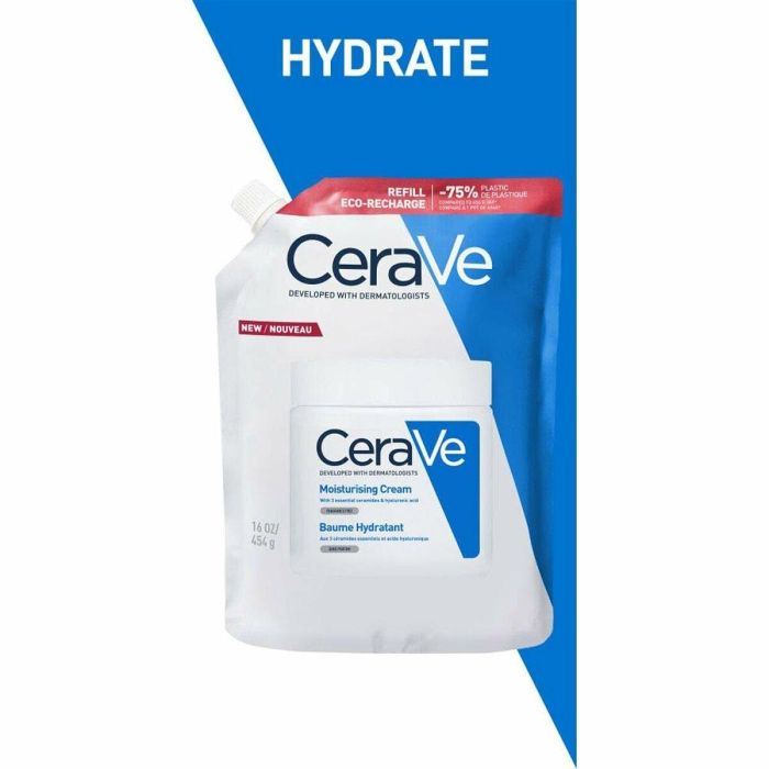 Cerave Crema Hidratante Piel Seca a Muy Seca con 3 Ceramidas y Tecnología MVE - 454 gr 5