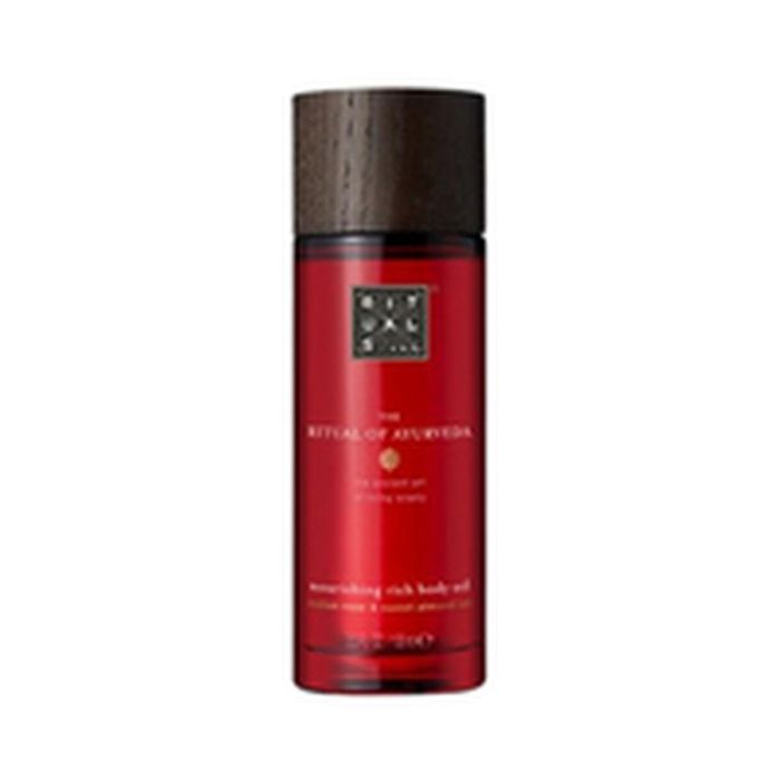 Rituals The Ritual of Ayurveda Aceite Corporal Rico Nutritivo e Hidratante para Piel Seca 100 ml, 97% Origen Natural