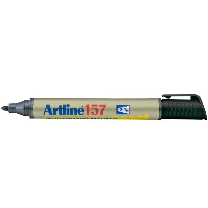 Rotulador Artline Pizarra Ek-157 Negro -Punta Redonda 2 mm 12 unidades 1