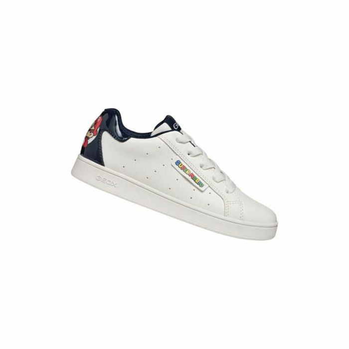 Zapatillas Casual Geox Eclyper Blanco Azul marino Zapatillas Casual Geox Eclyper Blanco Azul marino