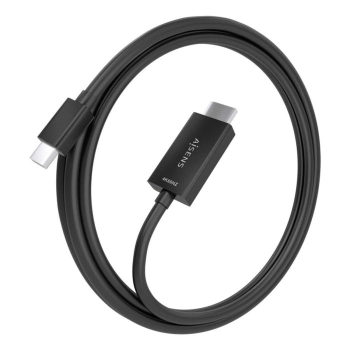 AISENS - CABLE CONVERSOR MINI DP A HDMI 4K@60HZ, MINI DP/M-HDMI/M, NEGRO, 2.0M 4 AISENS - CABLE CONVERSOR MINI DP A HDMI 4K@60HZ, MINI DP/M-HDMI/M, NEGRO, 2.0M 4