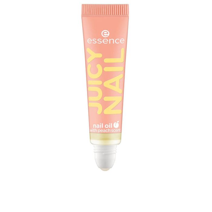 Essence JUICY NAIL Aceite para Uñas y Cutículas 11 ml - Aplicador Roll-on Secado Rápido, Hidratación Profunda