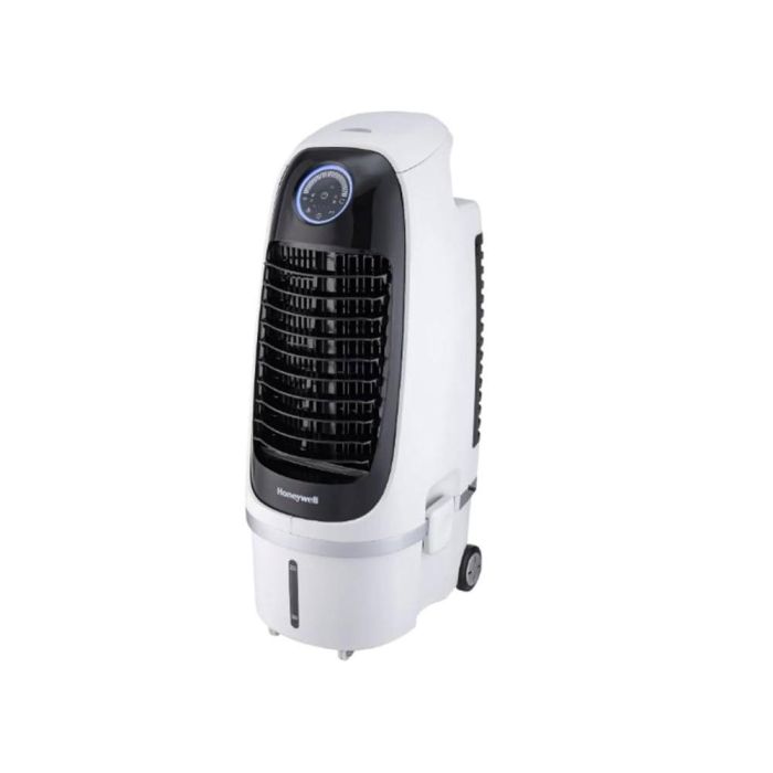 Honeywell Enfriador de aire evaporativo 85W, 10L, 3 velocidades, funciones: enfriador, humidificador, ventilador, para áreas hasta 18m² Honeywell Enfriador de aire evaporativo 85W, 10L, 3 velocidades, funciones: enfriador, humidificador, ventilador, para áreas hasta 18m²
