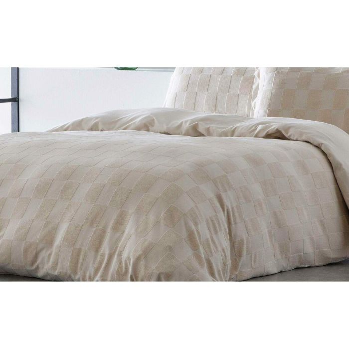 Funda Nórdica Naturals ELBA Beige Cama de 150 (240 x 220 cm) 3