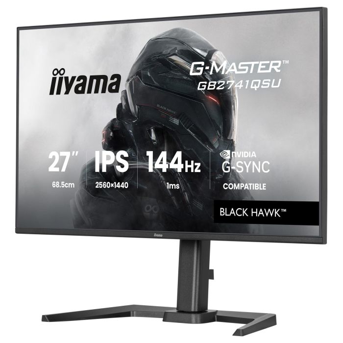iiyama GB2741QSU-B1 Monitor Gaming 27" QHD IPS 1ms 144Hz Negro 9 iiyama GB2741QSU-B1 Monitor Gaming 27" QHD IPS 1ms 144Hz Negro 9