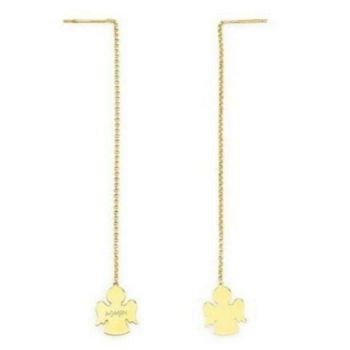 Pendientes Mujer Amen ANGELI GOLD Plata de ley 925