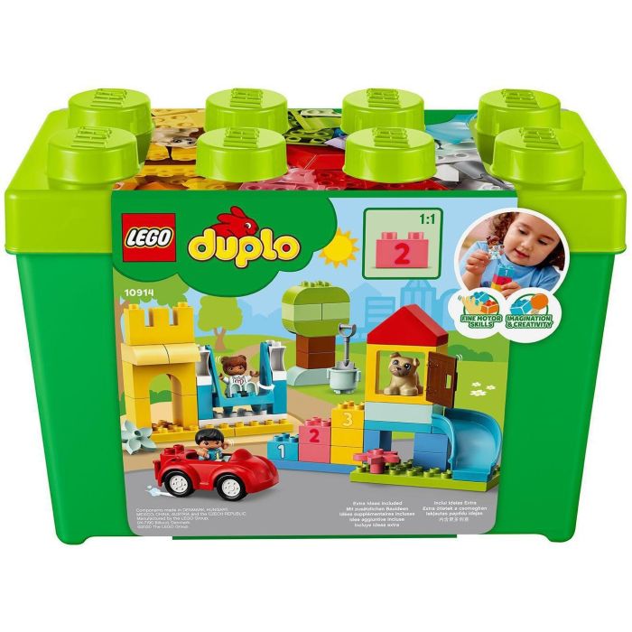 Lego Duplo Caja de Ladrillos Deluxe, Juguete de Construcción Educativo para Bebés +18 Meses, 85 Piezas 7 Lego Duplo Caja de Ladrillos Deluxe, Juguete de Construcción Educativo para Bebés +18 Meses, 85 Piezas 7