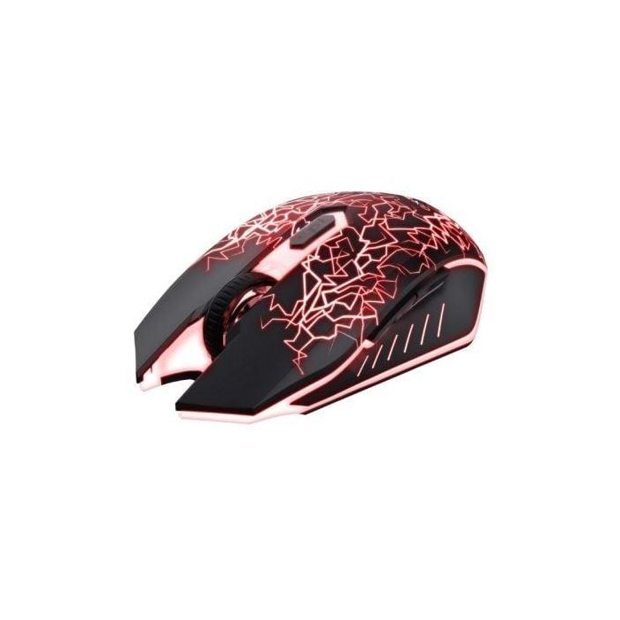 Trust Gaming 24750 Ratón Gaming Inalámbrico Óptico hasta 2000 DPI, 6 Botones, Luces, para diestros Trust Gaming 24750 Ratón Gaming Inalámbrico Óptico hasta 2000 DPI, 6 Botones, Luces, para diestros