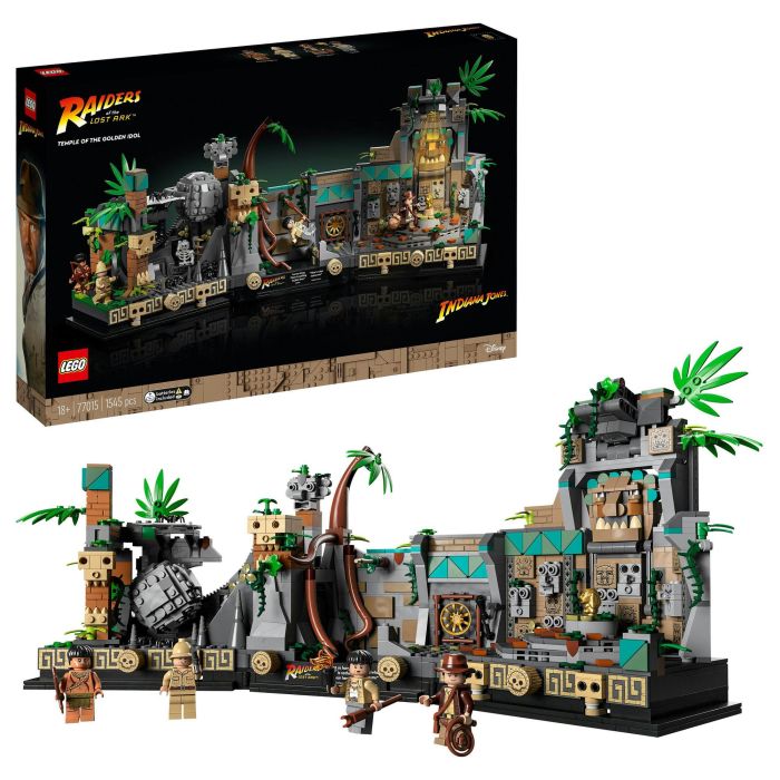 LEGO 77015 Indiana Jones Templo del Ídolo Dorado Juego de Construcción con 1545 Piezas para Mayores de 18 Años 10