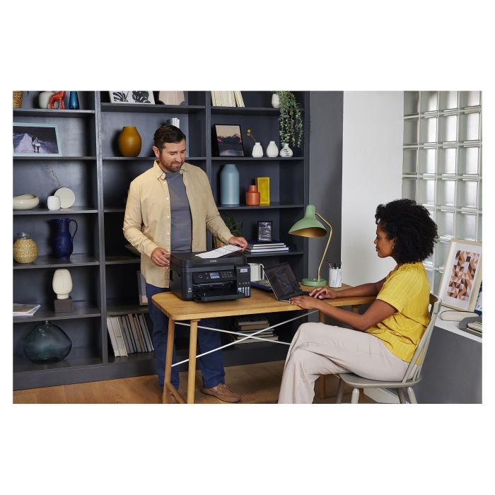 Epson ET-3850 Impresora Multifunción EcoTank 3 en 1, A4, Wi-Fi, ADF, Duplex, Inyección de Tinta, Color, 4800 x 1200 DPI 7 Epson ET-3850 Impresora Multifunción EcoTank 3 en 1, A4, Wi-Fi, ADF, Duplex, Inyección de Tinta, Color, 4800 x 1200 DPI 7