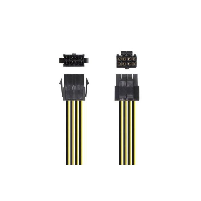 Aisens A131-0419 Cable Alimentación CPU P8 8 Pin Extensión Fuente PC Molex 4+4 Pin Macho a 8 Pin Hembra 30cm Negro 2 Aisens A131-0419 Cable Alimentación CPU P8 8 Pin Extensión Fuente PC Molex 4+4 Pin Macho a 8 Pin Hembra 30cm Negro 2