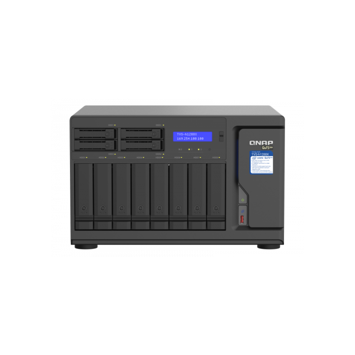 QNAP TVS-h1288X NAS Torre Ethernet Negro QNAP TVS-h1288X NAS Torre Ethernet Negro