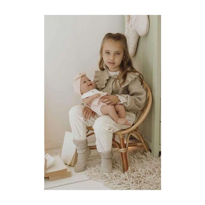 Muñecas Arias Muñeca Zoe 42 cm Rosa c/Cambiador y Babero (Cuerpo Vinyl, Sexo Niña) 16