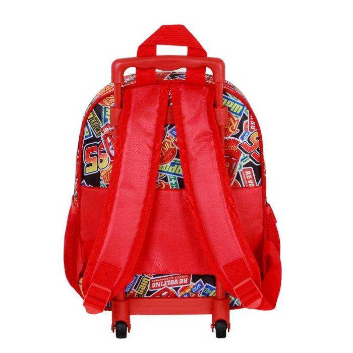 Mochila 3D con Ruedas Pequeña Racer Disney Cars 3 Rojo 2 Mochila 3D con Ruedas Pequeña Racer Disney Cars 3 Rojo 2