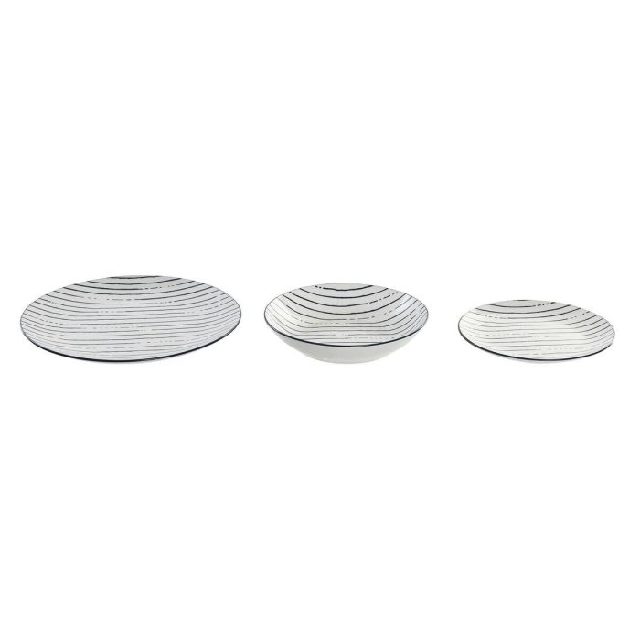 Vajilla Mediterraneo DKD Home Decor Azul 19 x 2 x 19 cm Set de 18 1 Vajilla Mediterraneo DKD Home Decor Azul 19 x 2 x 19 cm Set de 18 1