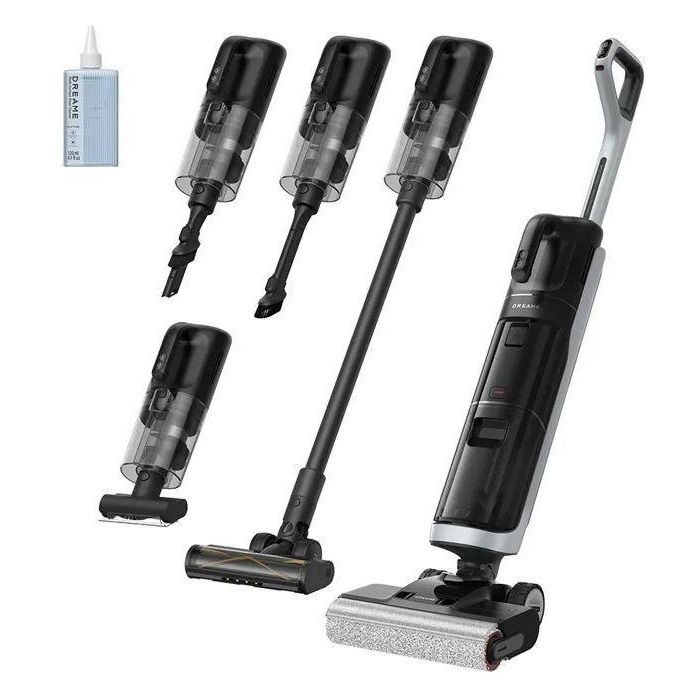 Aspiradora y mopa dual DREAME H14 - 18k Pa - Aspiración en seco y húmedo - Funcionalidad multisuperficie 5 en 1 0 Aspiradora y mopa dual DREAME H14 - 18k Pa - Aspiración en seco y húmedo - Funcionalidad multisuperficie 5 en 1 0