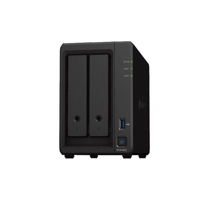 Synology DVA1622 Grabador Digital NVR 4K, 2Bay, Intel Celeron J4125, 6GB DDR4 0 Synology DVA1622 Grabador Digital NVR 4K, 2Bay, Intel Celeron J4125, 6GB DDR4 0
