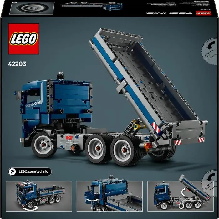LEGO Camión Volquete Technic 42203 Set de Construcción para Niños a partir de 9 Años Idea de Regalo 5