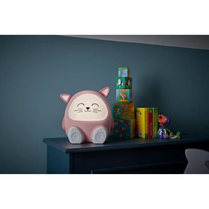 Altavoz luminoso y luz nocturna - BIGBEN - Cat - Bluetooth 5.0, 15W, Luz nocturna ajustable, Temporizador, Batería USB-C 5 Altavoz luminoso y luz nocturna - BIGBEN - Cat - Bluetooth 5.0, 15W, Luz nocturna ajustable, Temporizador, Batería USB-C 5