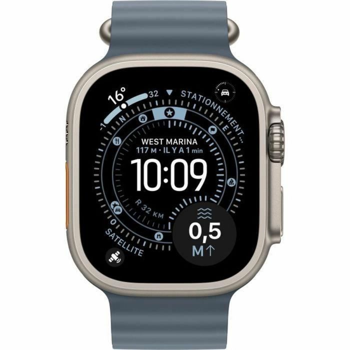 Apple Watch Ultra 3 Titanium Cellular 49mm - Reloj Inteligente con Correa Maritimblau