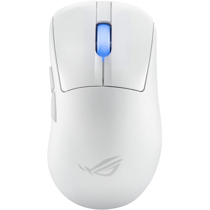 ASUS ROG Keris II Ace Wireless AimPoint White Ratón Gaming Inalámbrico 42000 DPI Bluetooth USB Type-A Blanco 90MP03N0-BMUA10