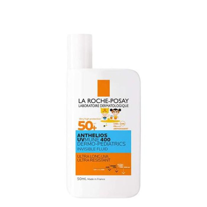 La Roche Posay Anthelios UV-MUNE 400 Fluido Hidratante Dermopediátrico SPF50+ Piel Sensible y Atópica 50 ml