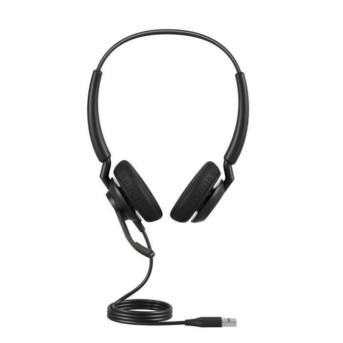 Jabra Engage 40 Inline Link Stereo USB C/A UC Auriculares Diadema Binaural Oficina Negro