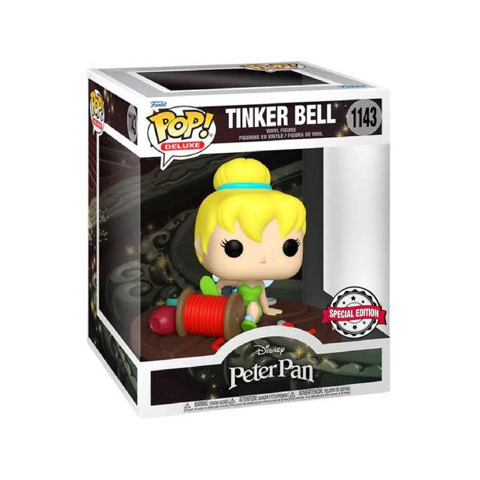 Figura POP Disney Peter Pan Tinker Bell on Spool Exclusive 1