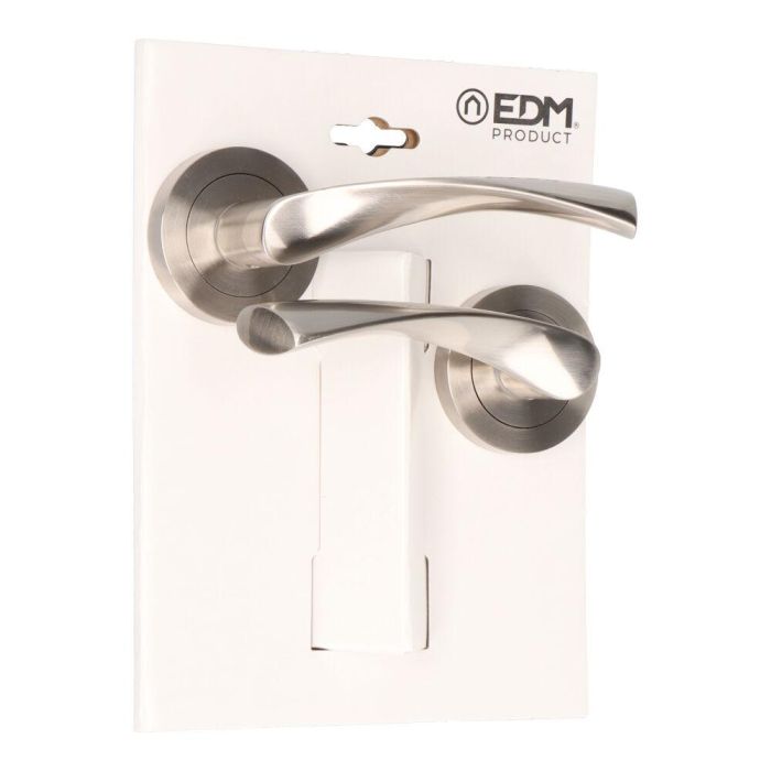 Edm Juego Roseta 707 Níquel Satinado Ø 50 Mm Aluminio 1