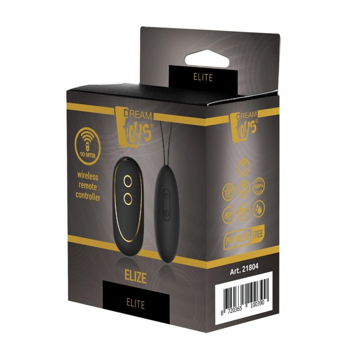 Huevo Masturbador Dream Toys Elite Negro 1 Huevo Masturbador Dream Toys Elite Negro 1