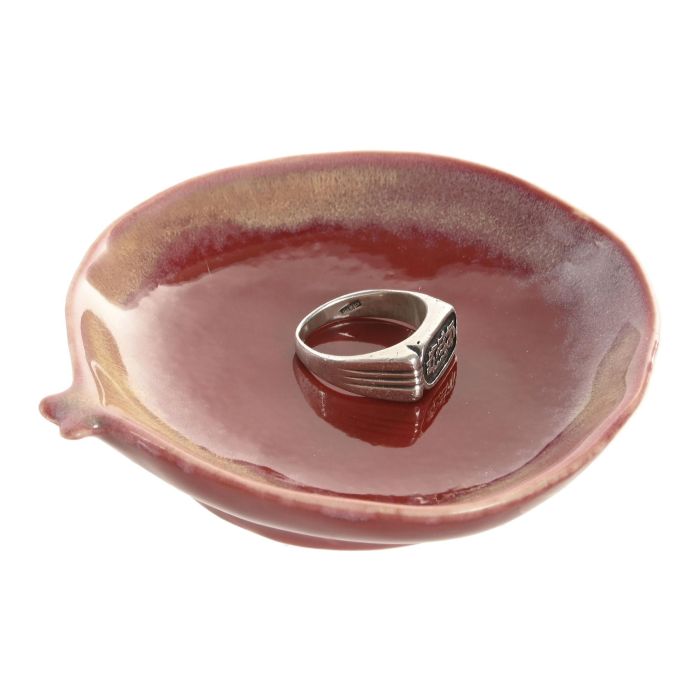 Bandeja Vaciabolsillos Moderno DKD Home Decor Granate 10 x 2 x 10 cm (12 Unidades) 3