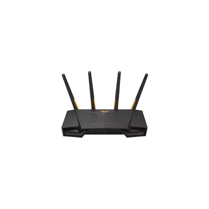 ASUS Router Inalámbrico TUF Gaming AX3000 V2 Doble Banda Wi-Fi 6 (802.11ax) hasta 2402 Mbit/s Gigabit Ethernet Negro Naranja