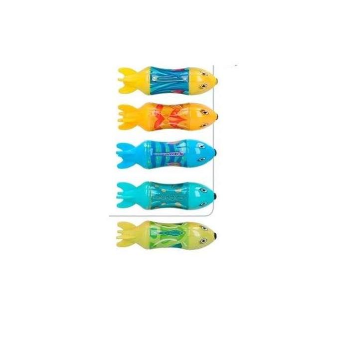 Juego acuatico de 5 peces torpedo 18,5x25x16 cm 2