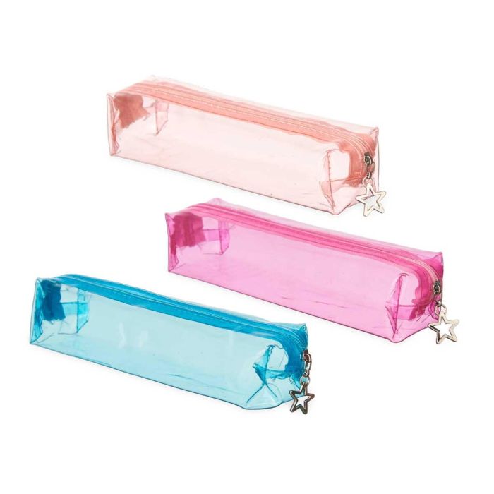 Estuche Transparente Surtidos Peq Pincello 20X4CM (24 Unidades) 1 Estuche Transparente Surtidos Peq Pincello 20X4CM (24 Unidades) 1