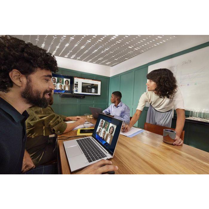 HP Poly Studio V52 Videobar USB Premium para Conferencias con Inteligencia Artificial Avanzada