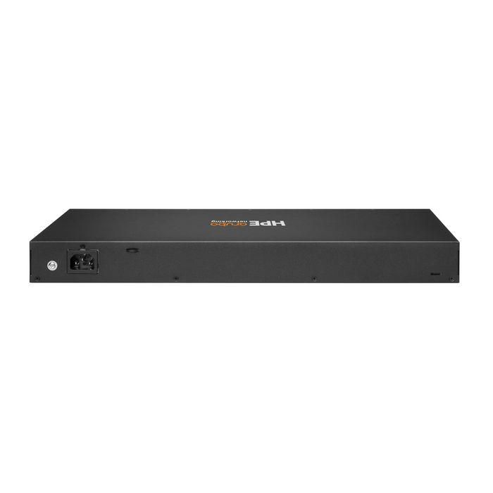 Hewlett Packard Enterprise CX 6000 24G 4SFP Switch, 24 Puertos Gigabit, 4 Puertos SFP, PoE Clase 4, Serie Aruba CX 2