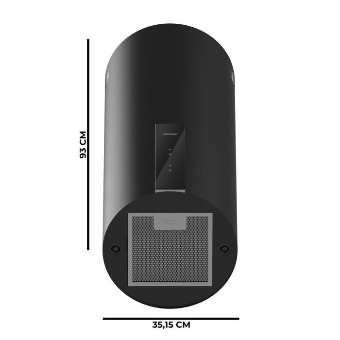 Campana Convencional Cecotec Flux DRT 358000 Negro 2 Campana Convencional Cecotec Flux DRT 358000 Negro 2