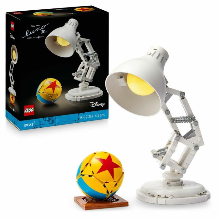Lego Ideas 21357 Disney Pixar Luxo Jr. Set de Construcción Coleccionable para Adultos Decoración 7